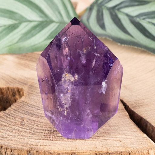 Amethyst Polished Point 68 g 47x35mm - InnerVision Crystals