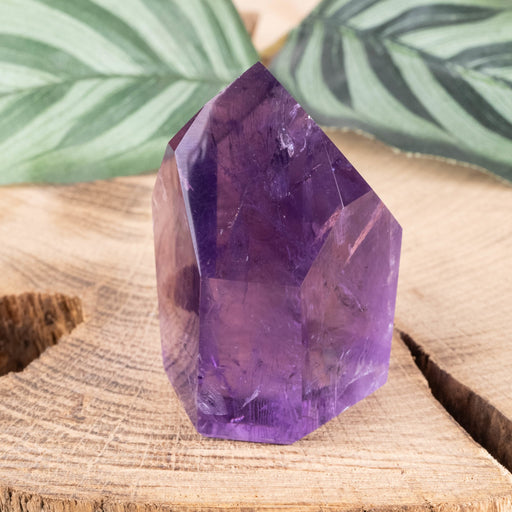 Amethyst Polished Point 68 g 47x35mm - InnerVision Crystals