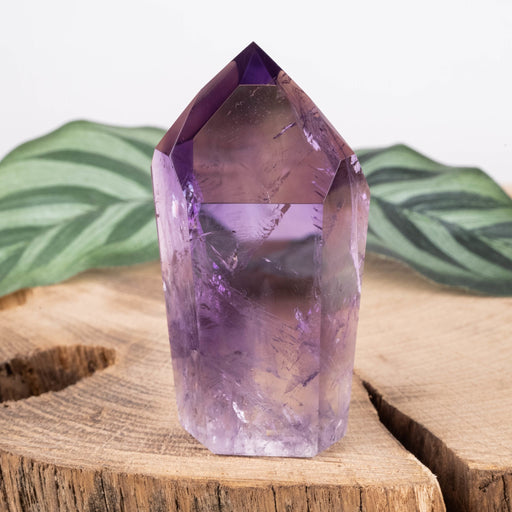 Amethyst Polished Point 70 g 63x32mm - InnerVision Crystals