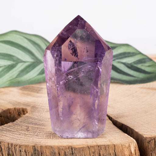 Amethyst Polished Point 73 g 62x31mm - InnerVision Crystals