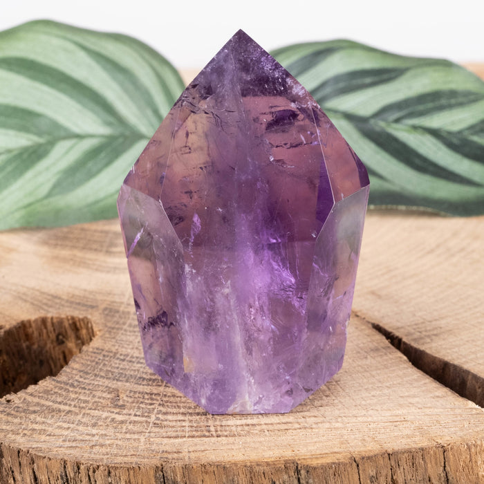 Amethyst Polished Point 76 g 53x35mm - InnerVision Crystals