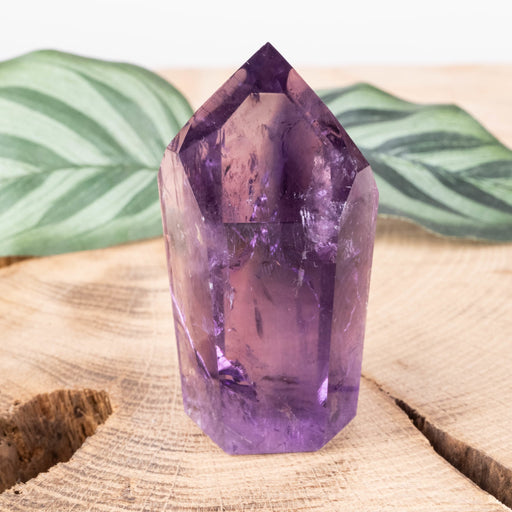Amethyst Polished Point 78 g 61x31mm - InnerVision Crystals