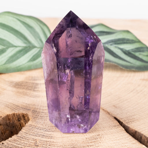 Amethyst Polished Point 78 g 61x31mm - InnerVision Crystals