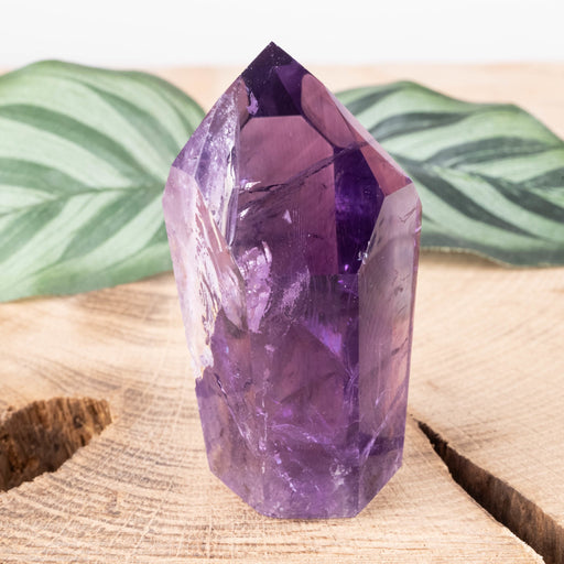 Amethyst Polished Point 84 g 61x35mm - InnerVision Crystals