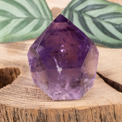 Amethyst Polished Point 86 g 43x42mm - InnerVision Crystals