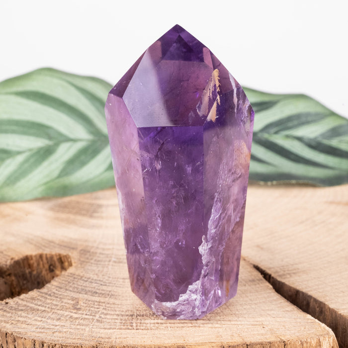 Amethyst Polished Point 88 g 64x31mm - InnerVision Crystals