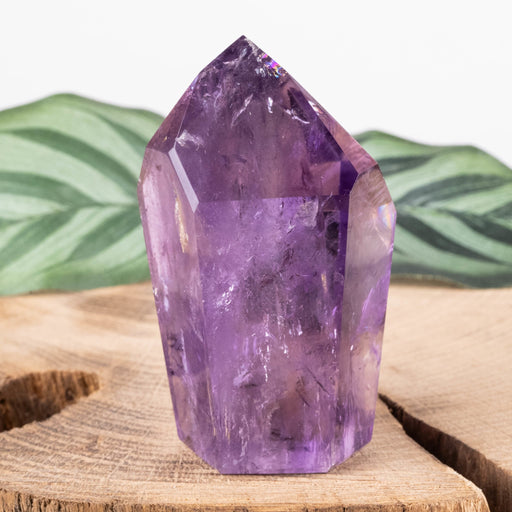Amethyst Polished Point 90 g 61x36mm - InnerVision Crystals