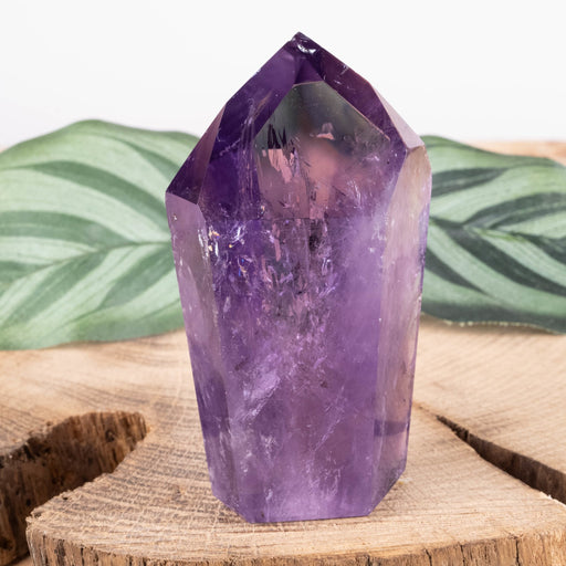 Amethyst Polished Point 93 g 66x35mm - InnerVision Crystals