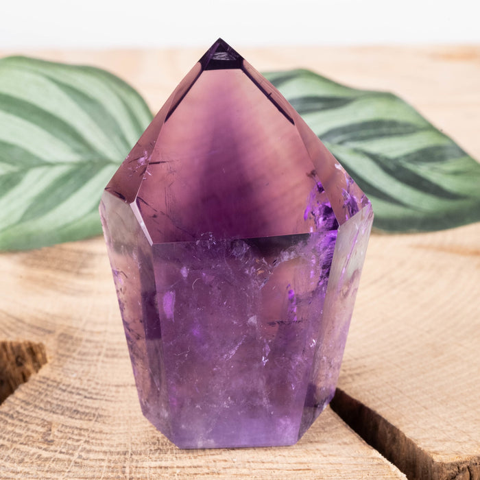 Amethyst Polished Point 94 g 62x42mm - InnerVision Crystals