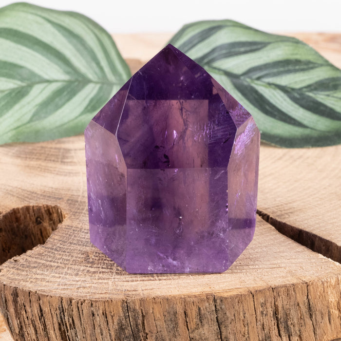 Amethyst Polished Point 95 g 48x39mm - InnerVision Crystals