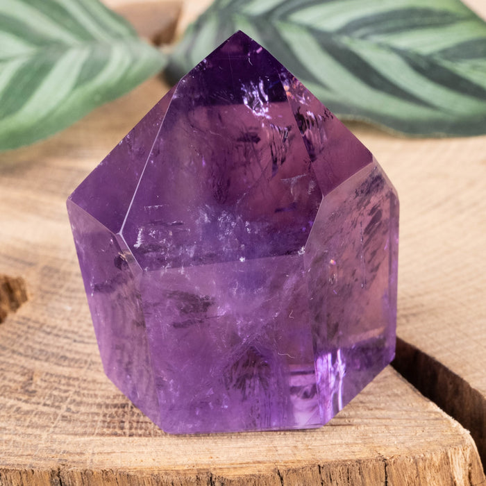 Amethyst Polished Point 95 g 48x41mm - InnerVision Crystals