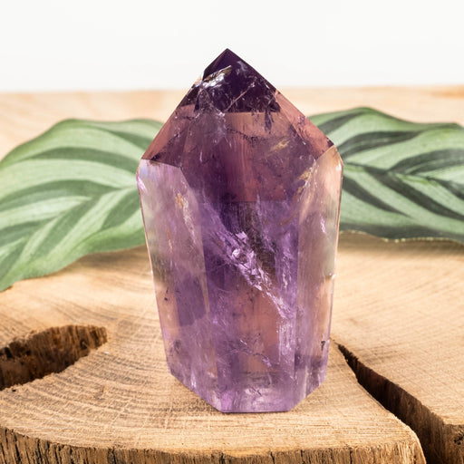 Amethyst Polished Point 97 g 62x36mm - InnerVision Crystals