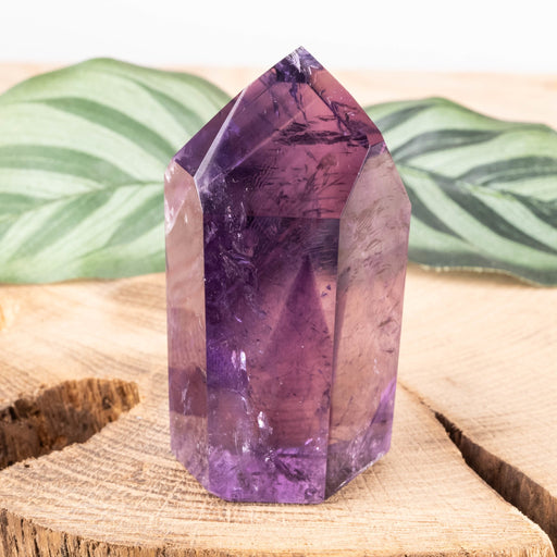 Amethyst Polished Point 98 g 61x32mm - InnerVision Crystals