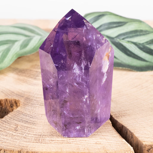 Amethyst Polished Point 99 g 58x40mm - InnerVision Crystals