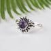 Amethyst Ring 5mm Size 7 - InnerVision Crystals