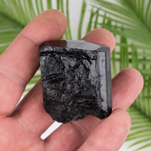 Black Tourmaline 106 g 42x38mm - InnerVision Crystals