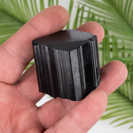 Black Tourmaline 129 g 39x37mm - InnerVision Crystals