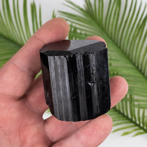 Black Tourmaline 162 g 49x45mm - InnerVision Crystals