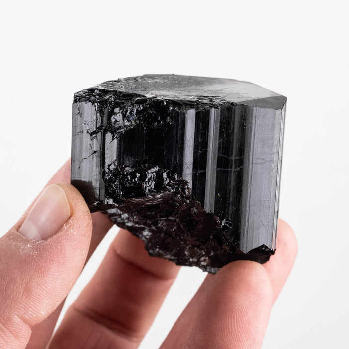 Black Tourmaline 177 g 50x47mm - InnerVision Crystals