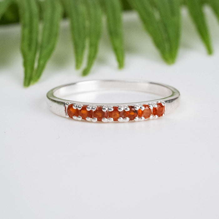Carnelian Ring 1.5mm - InnerVision Crystals