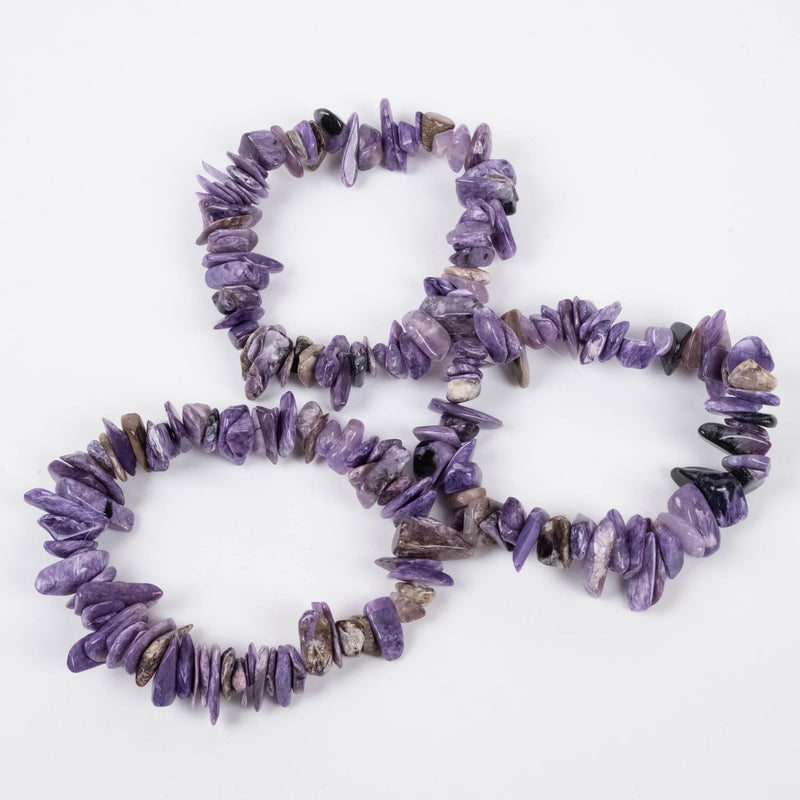 Chaorite Tumbled Chips Bracelet - InnerVision Crystals