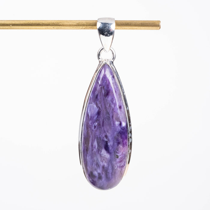 Charoite Pendant 10.51 g 53x16mm - InnerVision Crystals