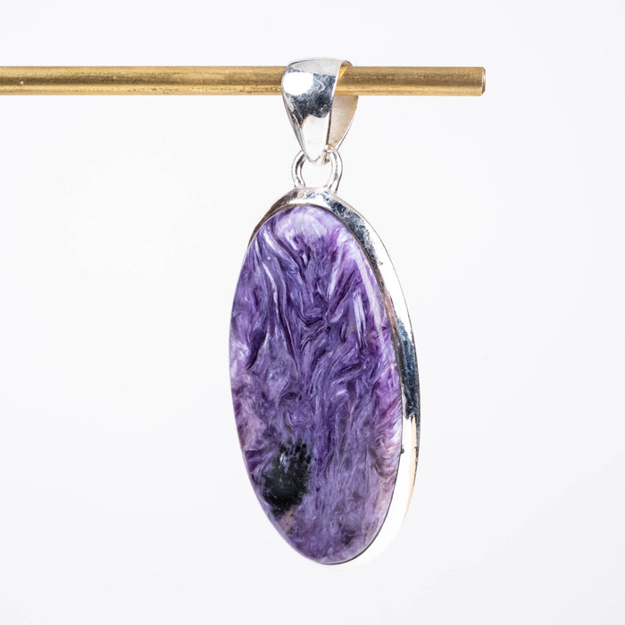 Charoite Pendant 9.66 g 51x21mm - InnerVision Crystals