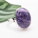 Charoite Ring 16x12mm Size 6.5 - InnerVision Crystals