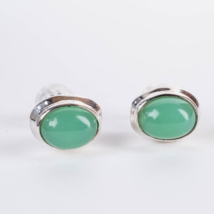 Chrysoprase Earrings 8x6mm - InnerVision Crystals