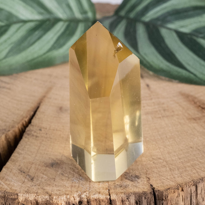 Citrine Polished Point 27 g 42x21mm - InnerVision Crystals