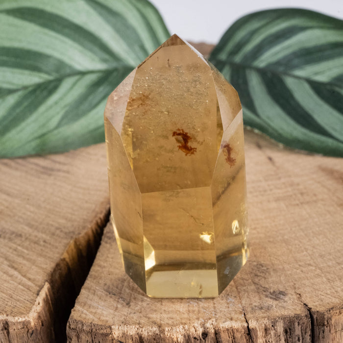 Citrine Polished Point 42 g 47x26mm - InnerVision Crystals