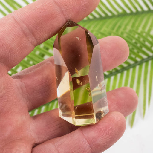 Citrine Polished Point 53 g 52x28x22mm - InnerVision Crystals