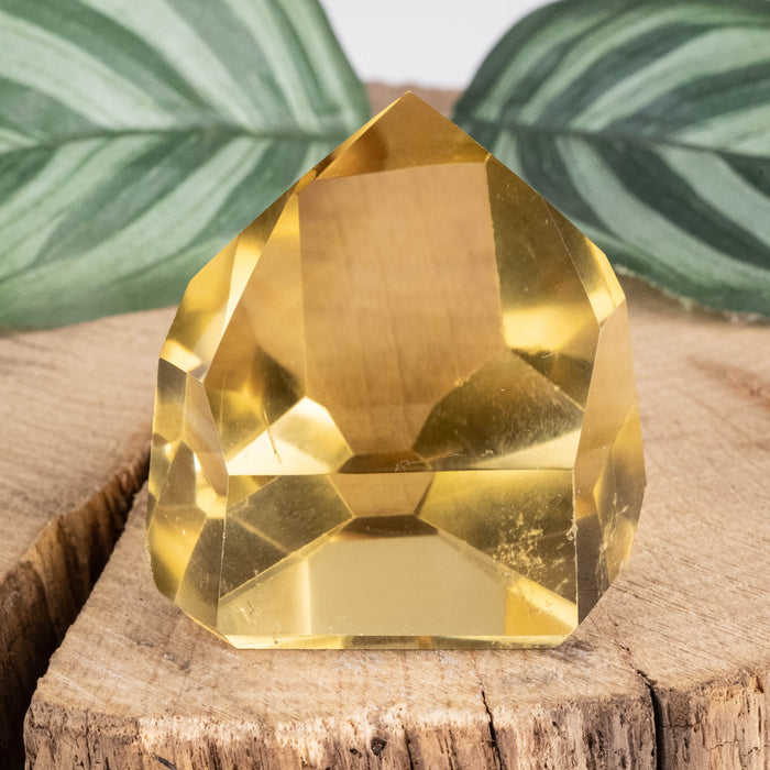 Citrine Polished Point 54 g 38x37mm - InnerVision Crystals