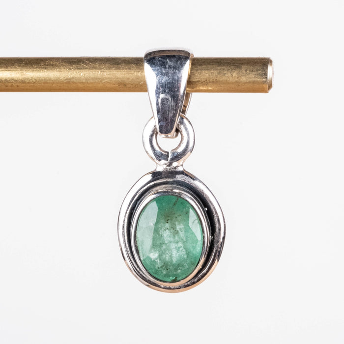Emerald Pendant 1.29 g 19x8mm - InnerVision Crystals
