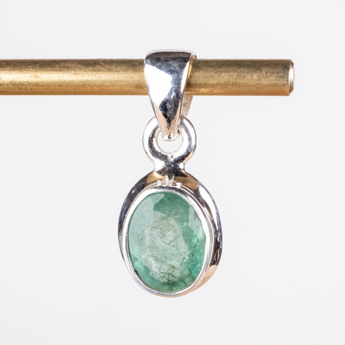 Emerald Pendant 1.51 g 19x8mm - InnerVision Crystals
