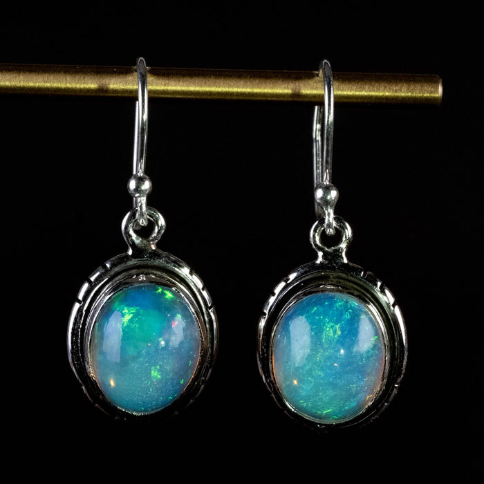 Ethiopian Opal Earrings 11x9mm - InnerVision Crystals