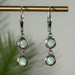 Ethiopian Opal Earrings 4mm - InnerVision Crystals