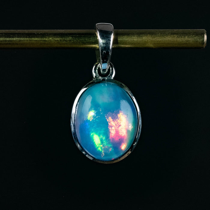 Ethiopian Opal Pendant 1.55 g 20x10mm - InnerVision Crystals