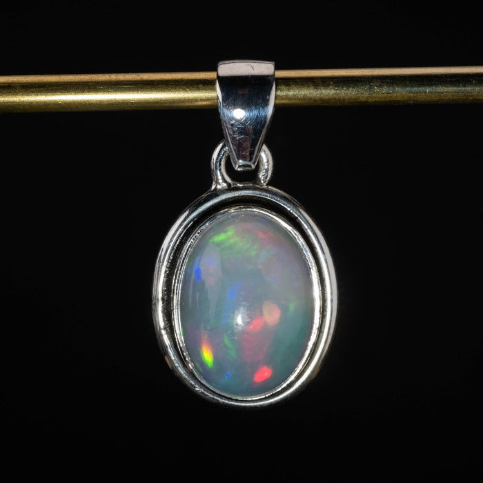 Ethiopian Opal Pendant 3.27 g 26x14mm - InnerVision Crystals