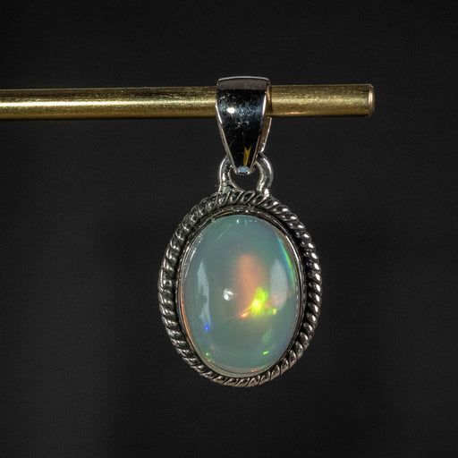 Ethiopian Opal Pendant 3.29 g 27x14mm - InnerVision Crystals