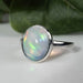 Ethiopian Opal Ring 11x9mm Size 6 - InnerVision Crystals