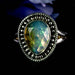 Ethiopian Opal Ring 12x9mm Size 11 - InnerVision Crystals