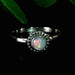 Ethiopian Opal Ring 5mm Size 7.5 - InnerVision Crystals