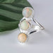 Ethiopian Opal Ring 6-7mm Size 6.5 - InnerVision Crystals