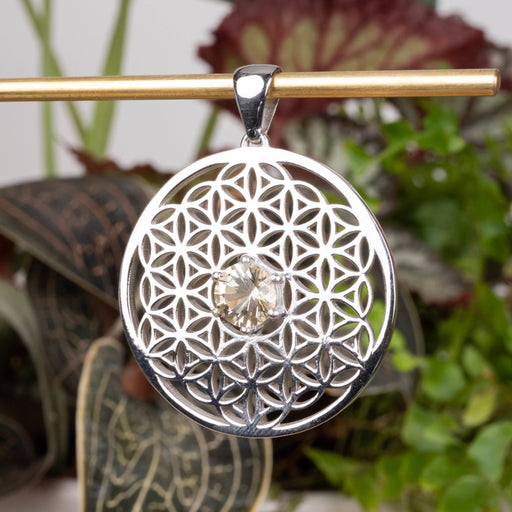 Flower of Life Pendant .925 | Citrine - InnerVision Crystals