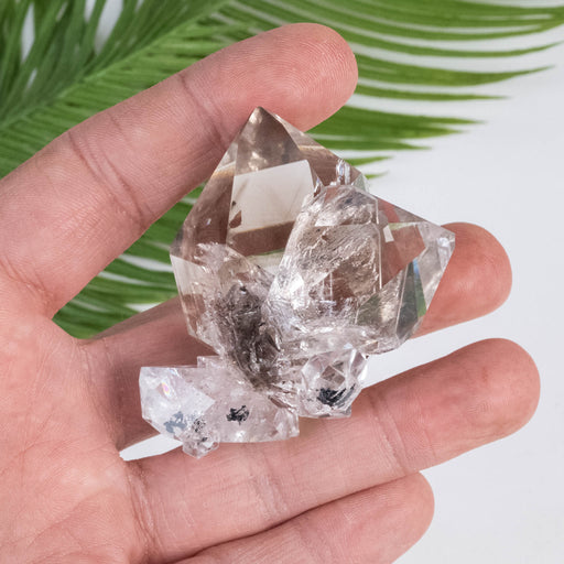 Herkimer Diamond Quartz Crystal 104 g 58x48x41mm Cluster - InnerVision Crystals