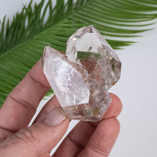 Herkimer Diamond Quartz Crystal 104 g 61x51x29mm - InnerVision Crystals