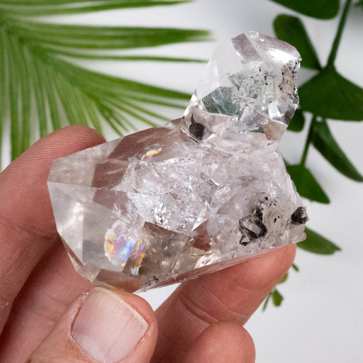 Herkimer Diamond Quartz Crystal 108 g 62x57x38mm - InnerVision Crystals