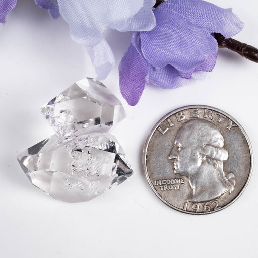 Herkimer Diamond Quartz Crystal 10.97 g 24x22x21mm A+ - InnerVision Crystals