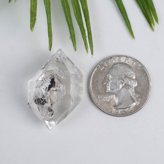 Herkimer Diamond Quartz Crystal 11.17 g 31x18x15mm A - InnerVision Crystals